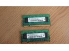 DDR2 1GB(2x512MB) 2Rx8 Infenion RAM memorija za laptop