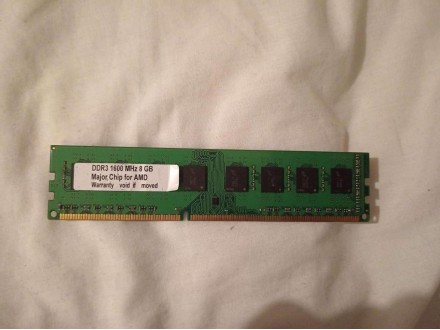 DDR3 1600 MHz 8GB RAM Memorija