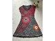 DESIGUAL sivocrvena haljina slika 1