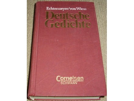 DEUTSCHE GEDICHTE - Echtermeyer