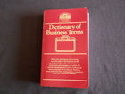 DICTIONARY OF BUSINESS TERMS