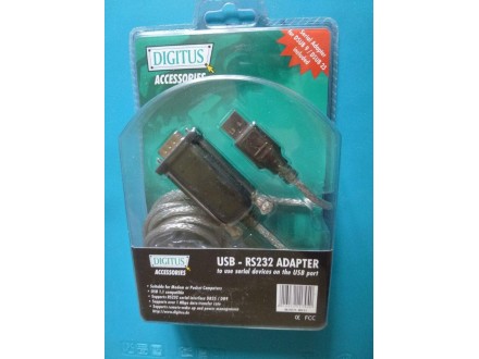 DIGITUS USB to Serial Adapter DSUB9 / DSUB25