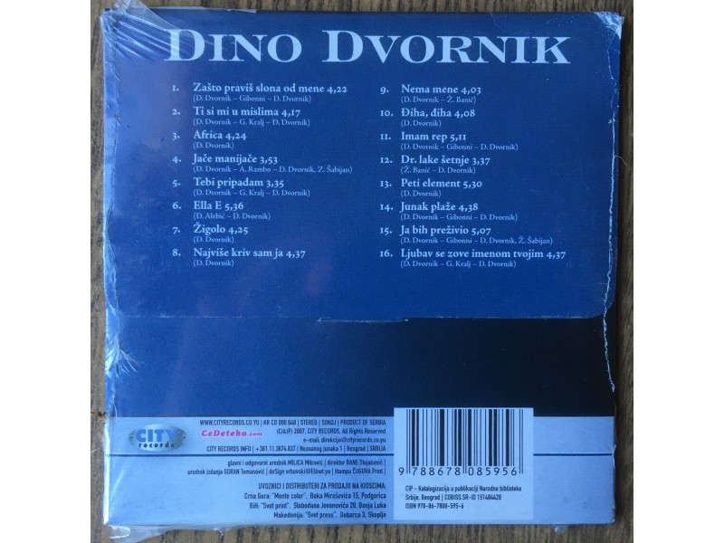 DINO DVORNIK - Platinum Collection NOVO