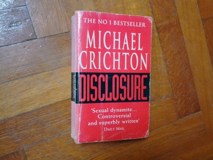 DISCLOSURE, Michael Crichton