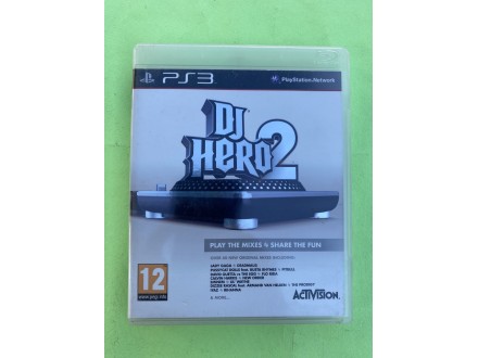 DJ Hero 2 - PS3 igrica