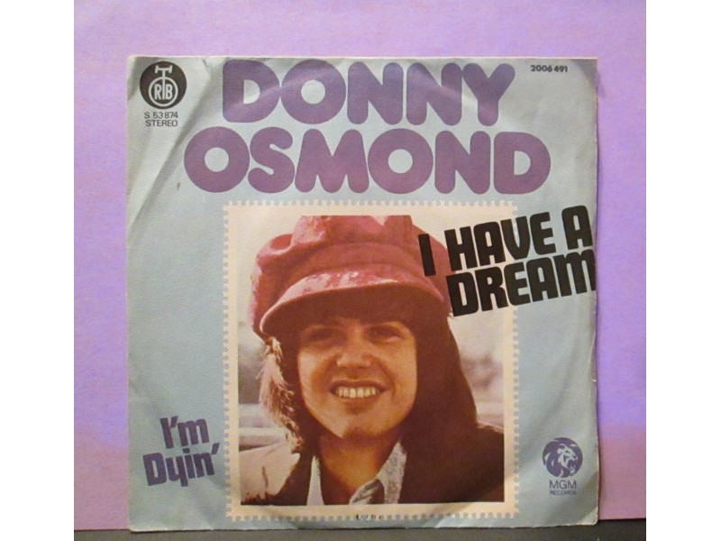 DONNY OSMOND - I Have A Dream