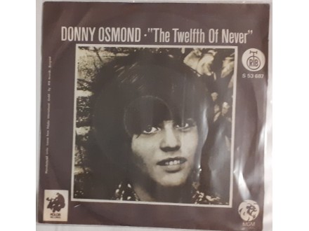 DONNY  OSMOND  -  THE TWELFTH OF NEVER