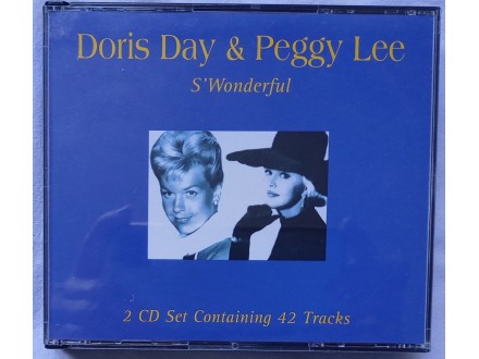 DORIS  DAY & PEGGY  LEE -  2CD  S`Wonderful
