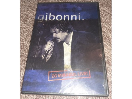 DVD Gibonni - ZG Mirakul Live