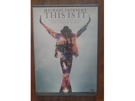 DVD Michael Jackson THIS IS IT