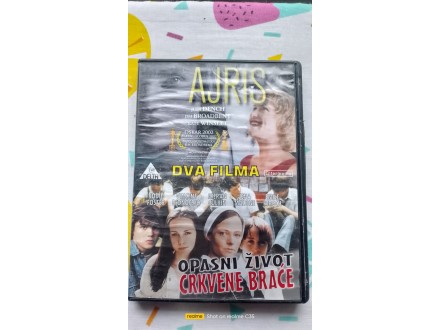 DVD STRANI FILM - AJRIS i OPASNI ZIVOT CRKVENE BRACE