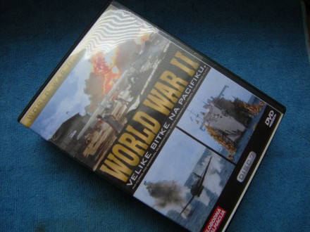 DVD - WORLD WAR II - VELIKE BITKE NA PACIFIKU