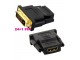 DVI-D 24+1 PIN muski na HDMI zenski adapter slika 1