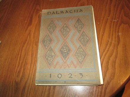 Dalmacija 1923 spomen knjiga