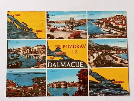 Dalmacija - Hrvatska - Hvar - Makarska - Dubrovnik -