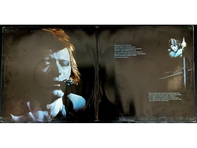 David Bowie-David Live 2XLP (Jugoton,1975)