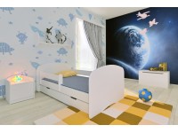 Dečiji krevet Happy Kitty - White 160x80