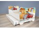 Dečiji krevet Happy Kitty + fioka Fire Truck 160x80 slika 1