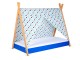 Dečiji krevet TIPI šator 160x80 - plava slika 2