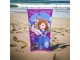 Dečiji peškir za plažu -  Princeza Sofia - 70x140 slika 2