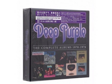 Deep Purple - Complete Album 1970-1976 10CD, Novo