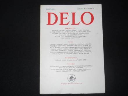 Delo, 1979, ROK KULTURA