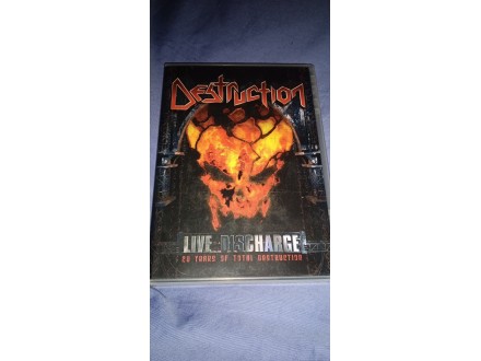 Destruction-Live Discharge DVD 2cd