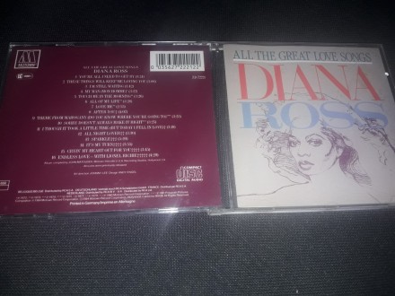 Diana Ross - All the great love songs , ORIGINAL