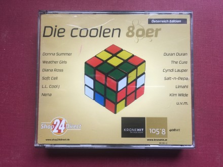 Die Coolen - 8 oER  Various Artist  4CD Box Set 2004