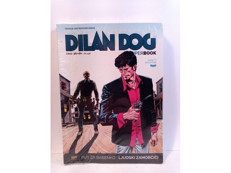 Dilan Dog: Super Book 52 Ljudski zamorčići - celofan