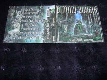 Dimmu Borgir – Godless Savage Garden CD Digipak 1998.