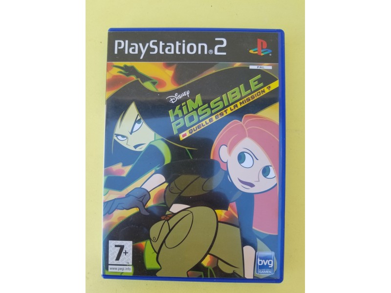 Disney Kim Possible What Is My Mission - PS2 igrica
