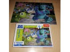 Disney Monsters Pixar puzzle 4+ 60 delova