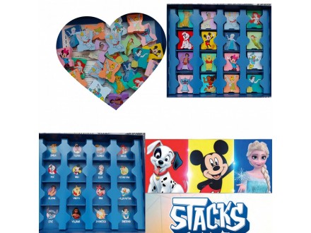 Disney stacks - Dizni stacks drvene figurice, Lidl 2023