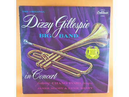 Dizzy Gillespie Big Band ‎– In Concert , LP