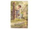 Djevojka na cesmi,color motivska razglednica,oko 1910. slika 1