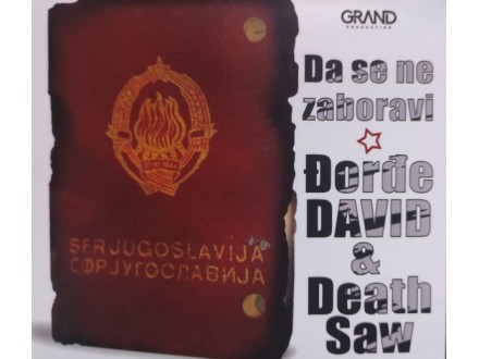 Đorđe David & Death Saw – Da Se Ne Zaboravi CD u Foliji