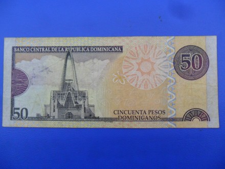 Dominikana - Dominican Rep 50 Pesos 2011, v1, P8385, R