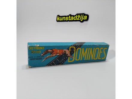 Dominoes Grayhound brand Domine nedostaje jedna