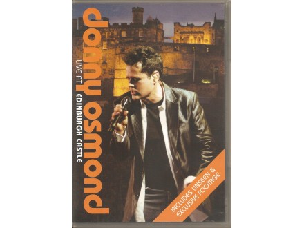 Donny Osmond ‎– Live At Edinburgh Castle