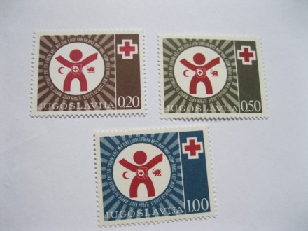 Doplatne SFRJ 1977. Crveni krst, Š-2103-2105
