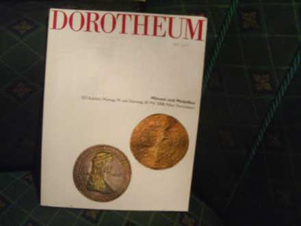 Dorotheum, katalog 2008g, numizmatika, medalje