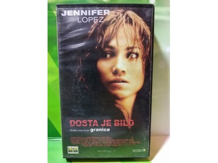 Dosta je Bilo / Enough / Jennifer Lopez / VHS /