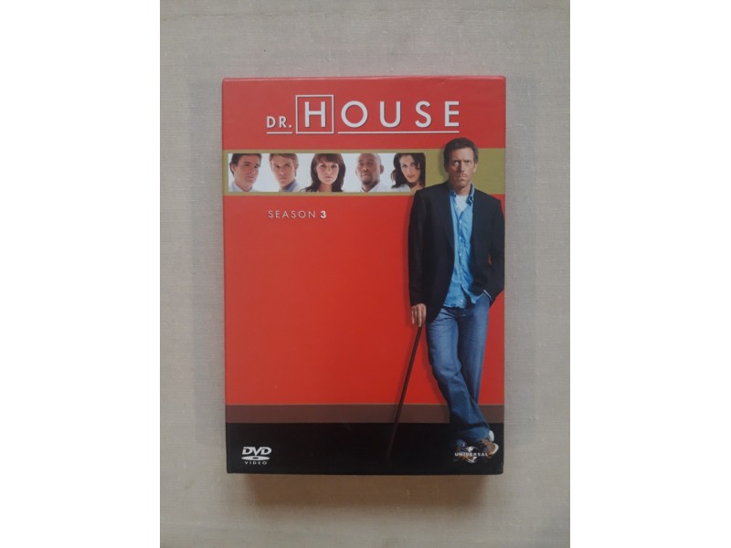 Dr. House - Kompletna Treća Sezona 6DVD