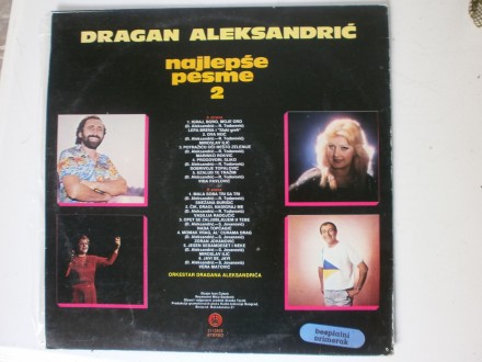 Dragan Aleksandric - Najlepse pesme 2 LP