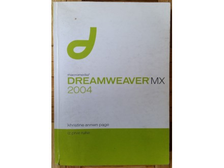 Dreamweaver MX 2004  + disc