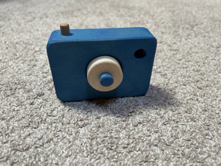 Drveni foto aparat igračka
