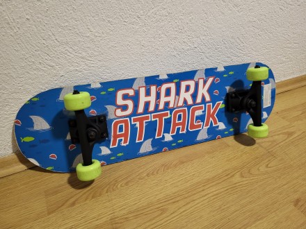 Drveni skejt skejtboard skateboard ODS SHARK ATTACK