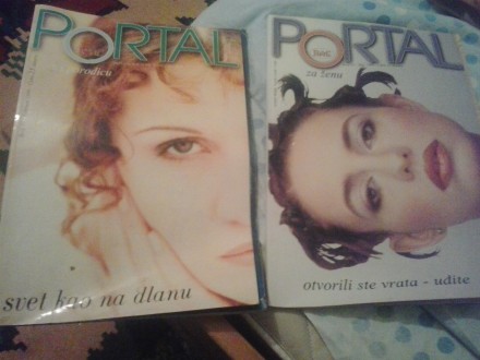 Dva broja časopisa Portal iz 1998. i 1999. godine