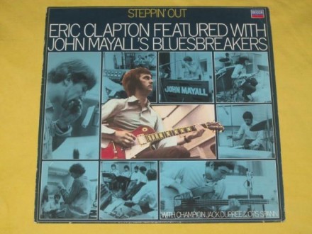 E.Clapton, J.Mayall`s Bluesbreakers ‎– Steppin` Out, LP